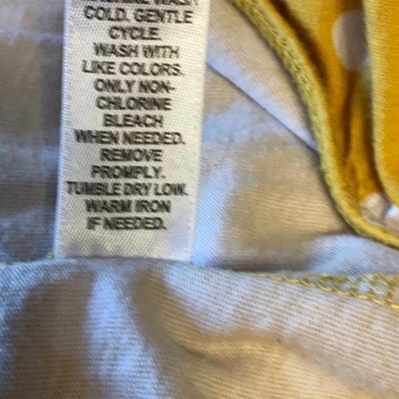 Cato Yellow Polka Dot Blouse - Picture 9 of 9